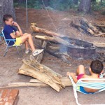 boys by the fire