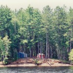the island