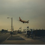 The planes would literally rattle the window panes as they roared overhead.